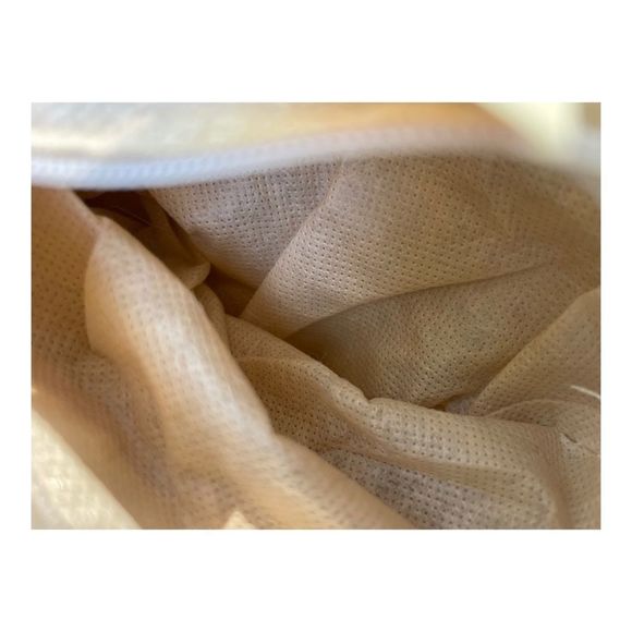 Vintage M & G Bertini Basketweave Bag Purse Celluloid Handle Italy Retro - Picture 9 of 9